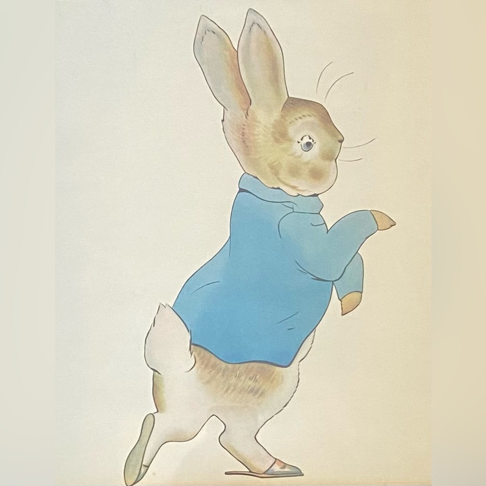Vintage Framed Peter Rabbit Print - Picture 2 of 5